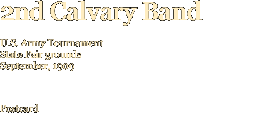 2nd Calvary Band